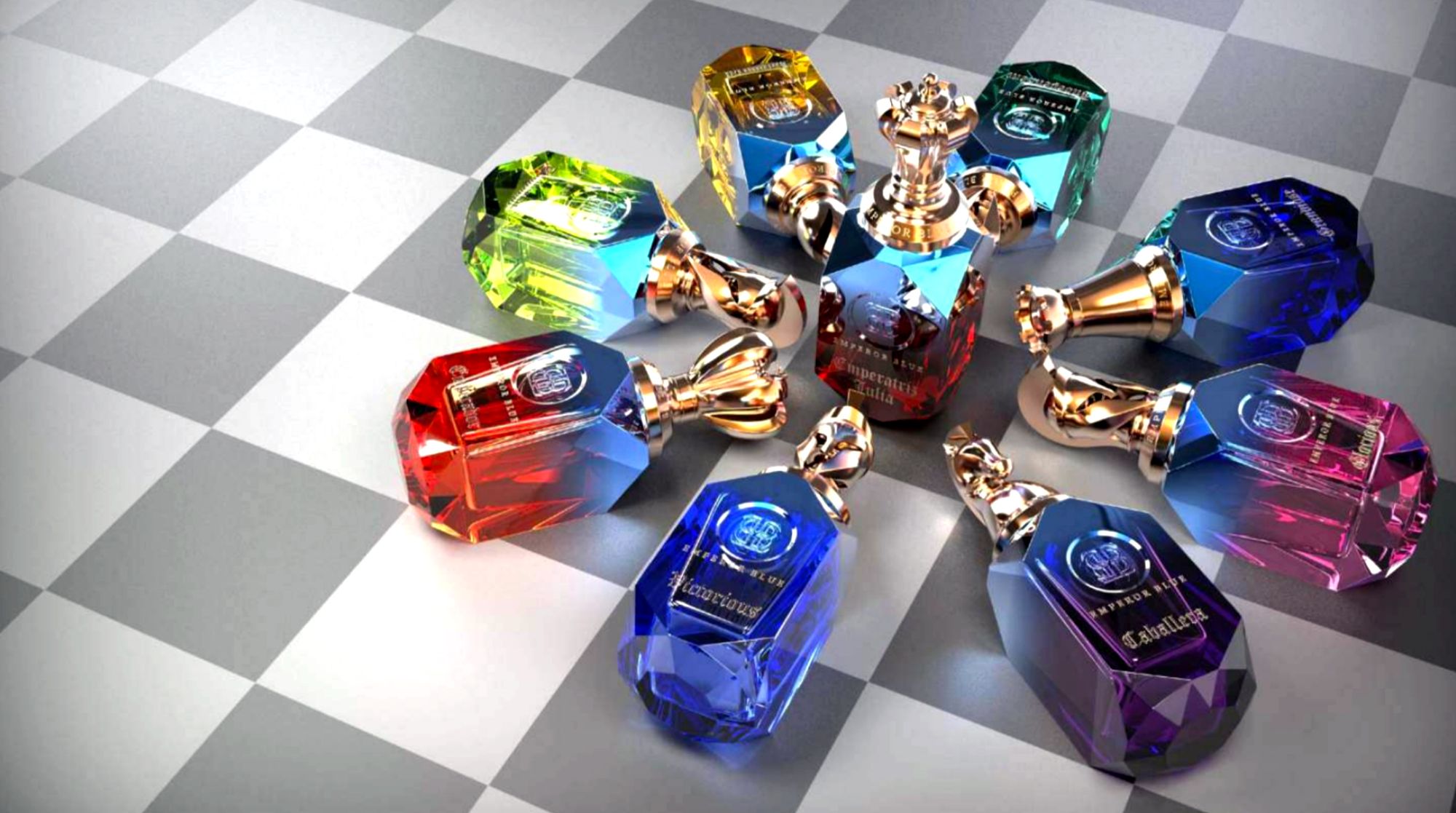 Grandiosa Emperor Blue perfume - a new fragrance for women 2024