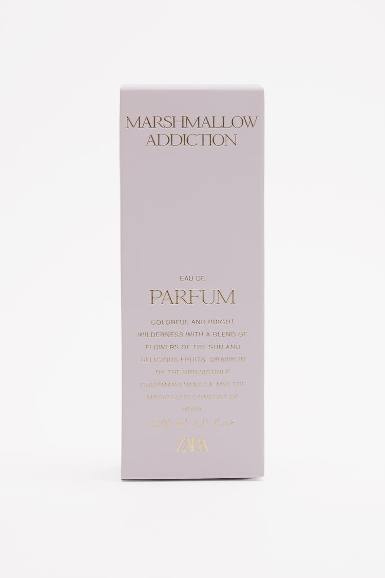 Marshmallow Addiction Eau de Parfum Zara perfume a new fragrance for