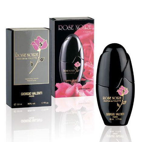 parfum femme rose noire