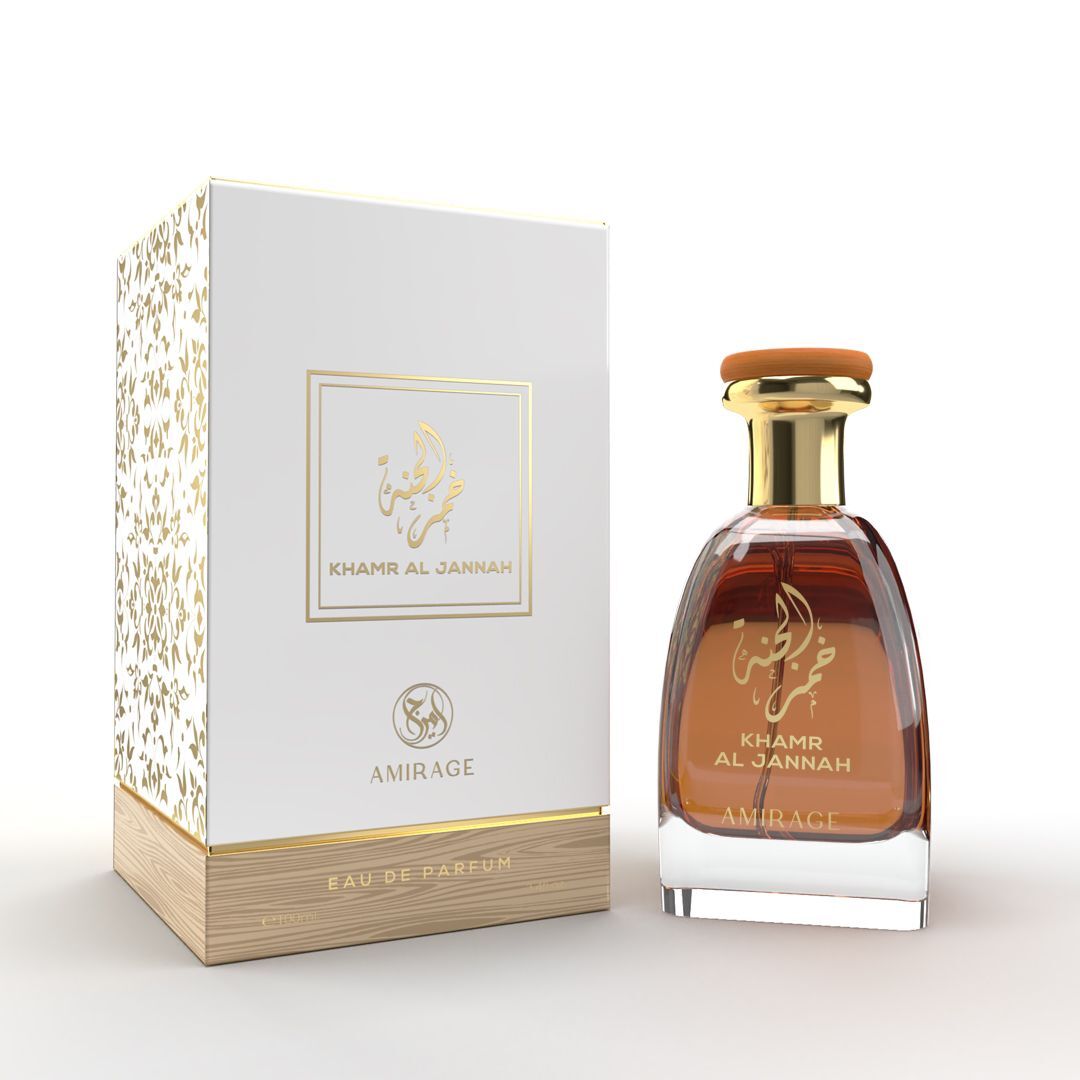 Khamar Al Jannah Amirage perfume - a novo fragrância Compartilhável 2024