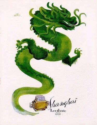 Shanghai Lentheric perfume - a fragrance for women 1916