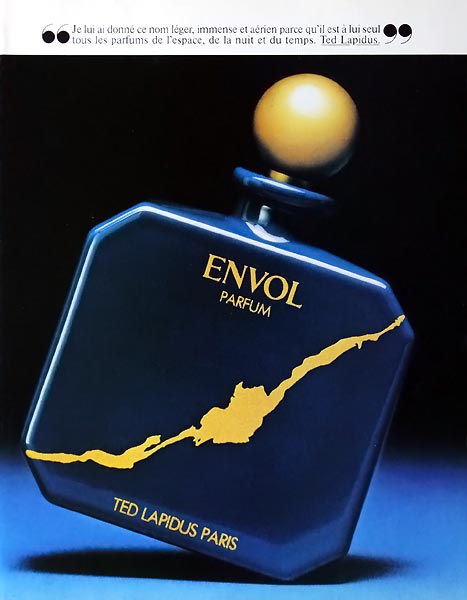 TED LAPIDUS ENVOL EAU DE TOILETTE SPRAY 100 ML VINTAGE, HARD TO FIND