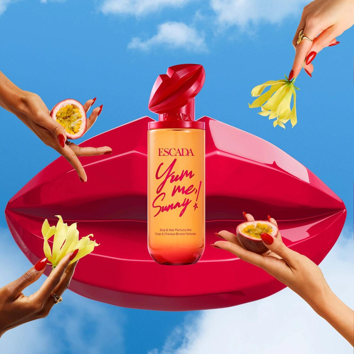 Yum Me, Sunny! Mist Escada perfume - a new fragrance for women 2026