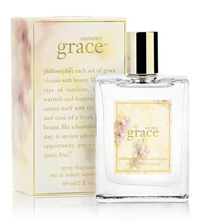 grace summer perfume philosophy fragrance pyramid notes