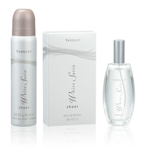 yardley white satin body spray