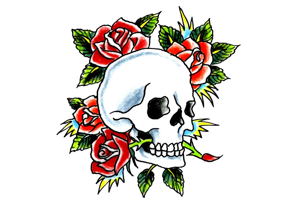 skull & roses cologne