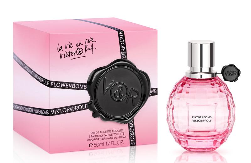 Flowerbomb La Vie en Rose 2012 Viktor&Rolf perfume a fragrance for
