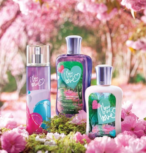 Love Love Love Bath And Body Works Parfum Ein Es Parfum Fur Frauen 2012