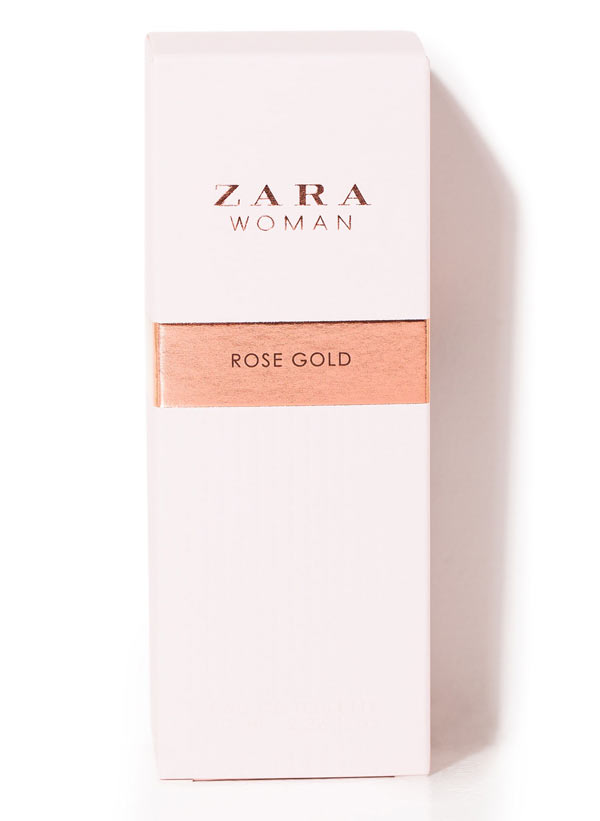 zara woman rose gold