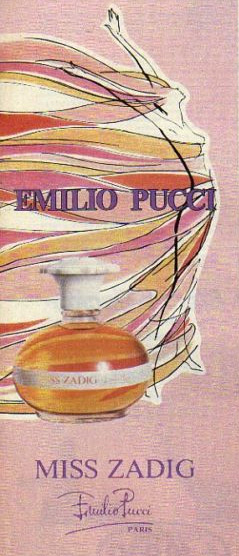 Miss Zadig Emilio Pucci perfume - a fragrance for women 1973