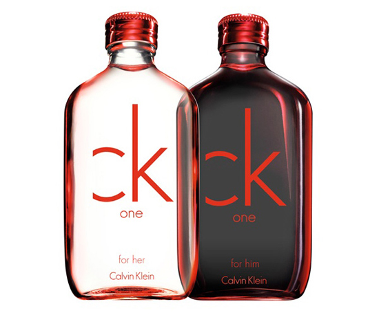 calvin klein one red for him