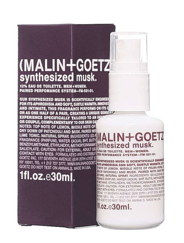 malin goetz synthesized musk