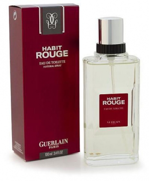 Habit Rouge Eau de Parfum Guerlain Cologne - un parfum pour homme 1965