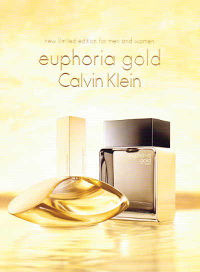 calvin klein euphoria gold limited edition