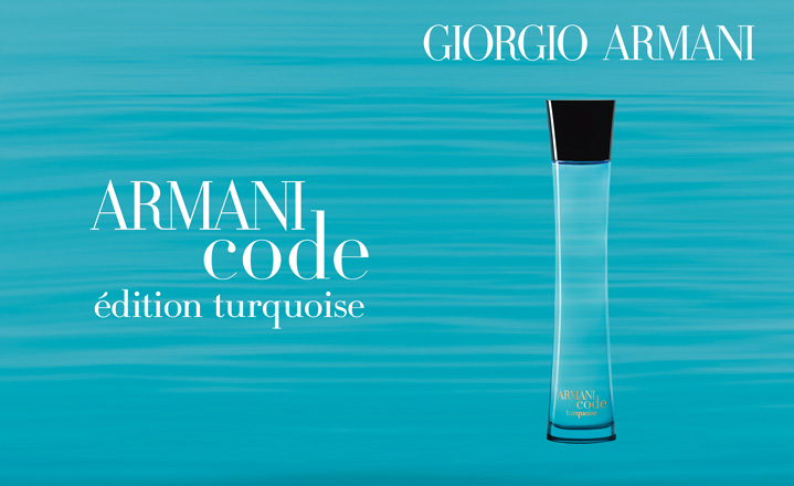 armani code turquoise for her