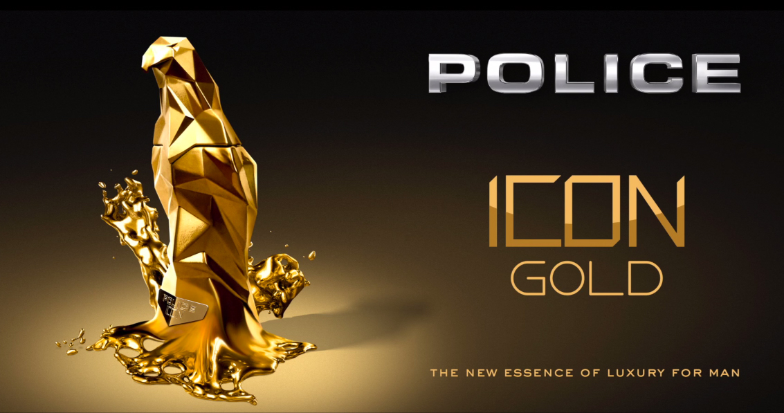 police icon gold eau de parfum