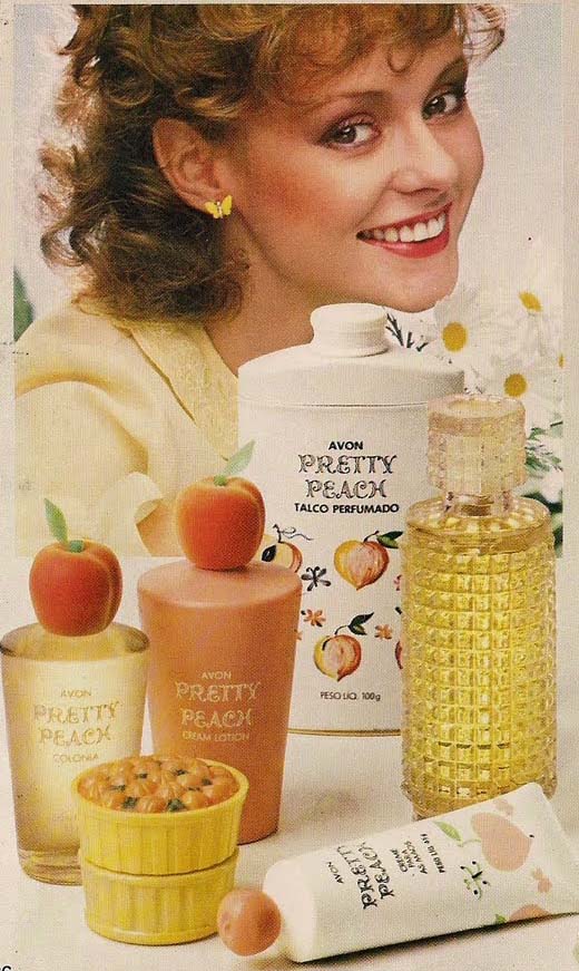 pretty peach avon perfume