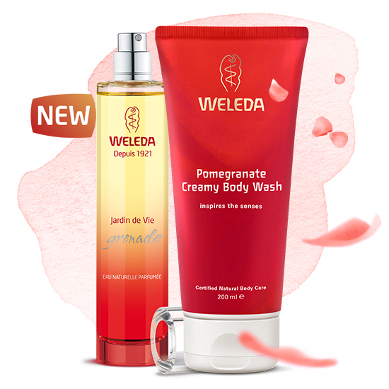 eau naturelle parfumée weleda