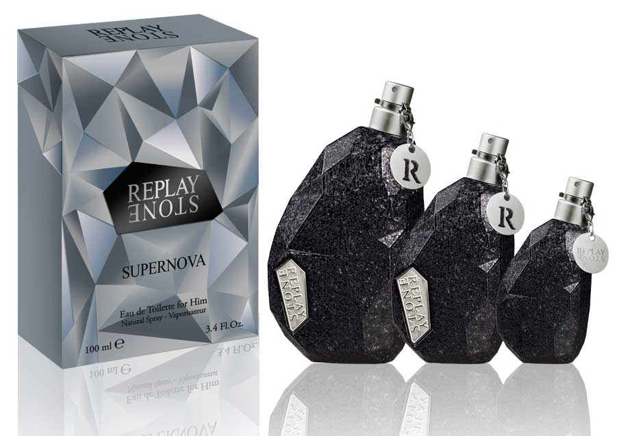 Stone Supernova for Him Replay cologne 