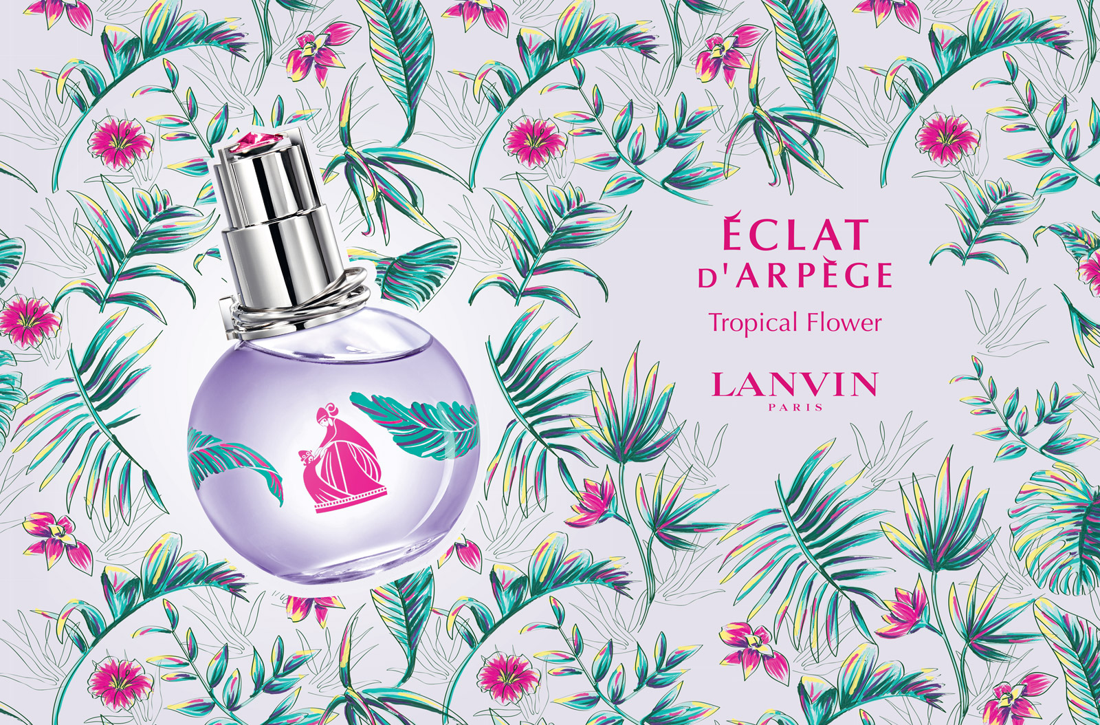 Eclat dArpege Tropical Flower Lanvin perfume - a fragrance for women 2017