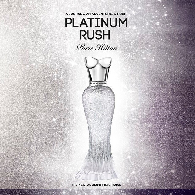 Platinum Rush Paris Hilton - una nuova fragranza da donna 2018