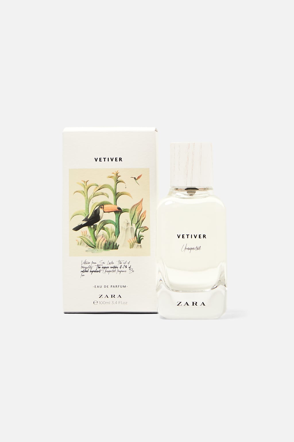 Vetiver - Unexpected Zara perfume - a 