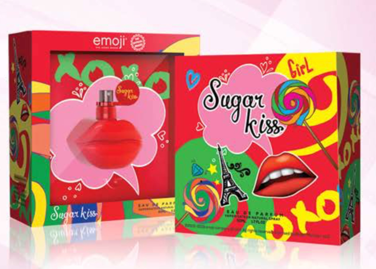 emoji sugar kiss perfume