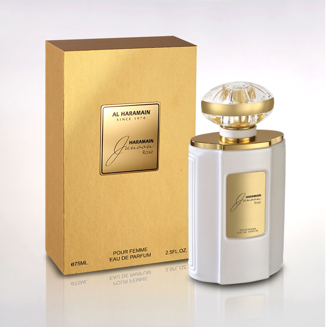 Junoon Rose Al Haramain Perfumes Perfume A Fragr ncia Feminino 2019 Junoon Rose Al Haramain Perfumes Perfume A Fragr ncia Feminino 2019