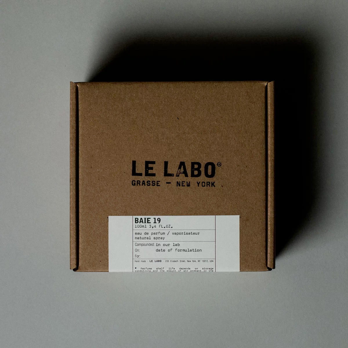 Baie 19 Le Labo fragancia una nuevo fragancia para Hombres y Mujeres 2019
