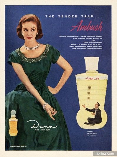 Ambush original Dana perfume - a fragrance for women 1955