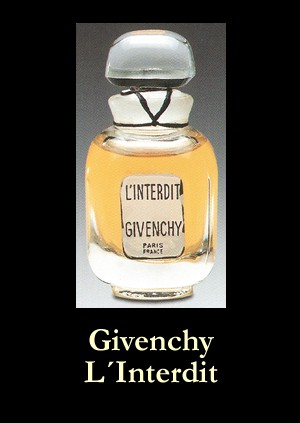 interdit givenchy perfume 1957 pyramid