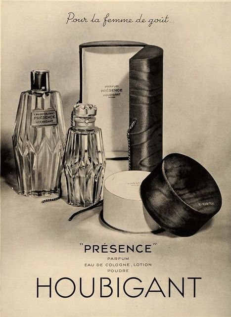 Presence Houbigant perfume - a fragrance for women 1929