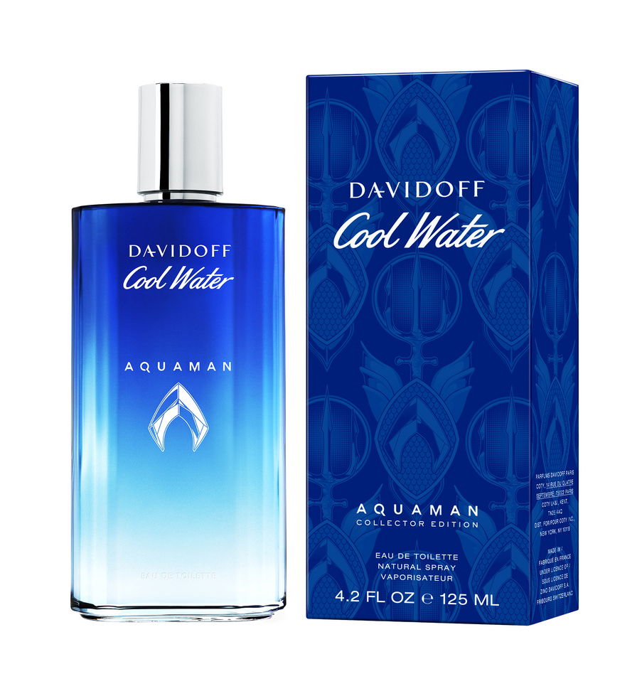 Cool Water Aquaman Collector Davidoff cologne a new fragrance for men