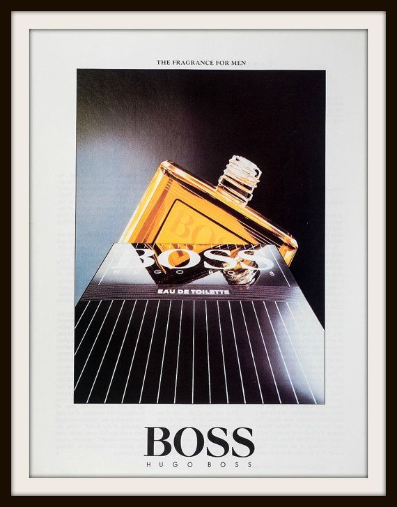 Boss Number One Hugo Boss cologne a fragrance for men 1985