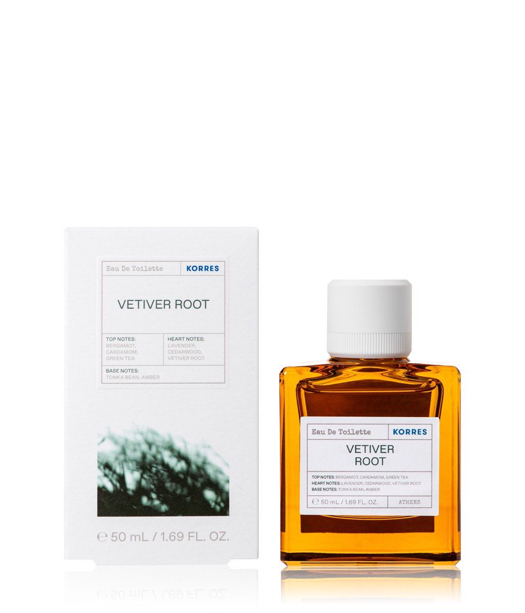 Vetiver Root Korres perfume - a new fragrance for women and men 2020