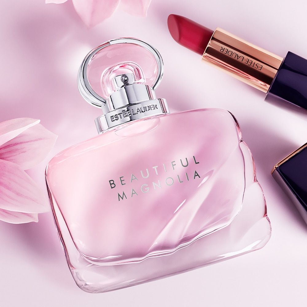 Beautiful Magnolia Estée Lauder perfume a new fragrance for women 2021