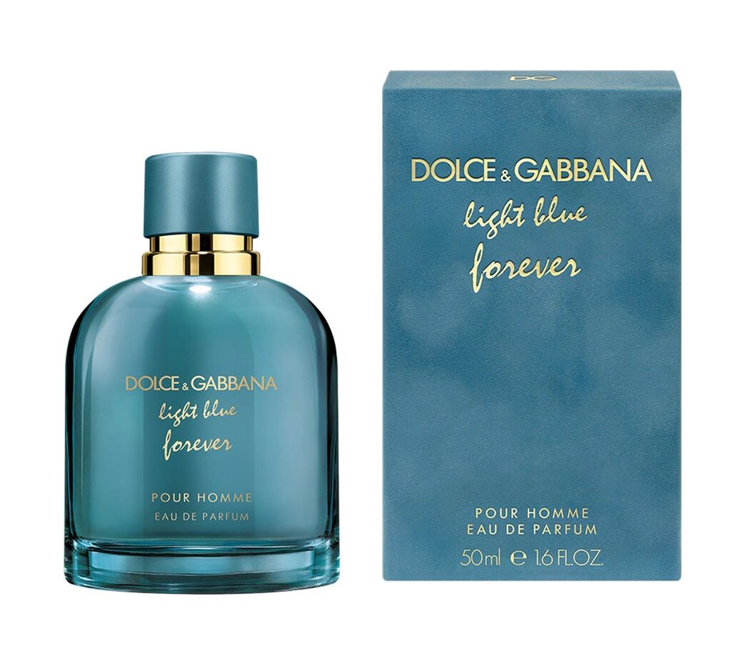 light blue perfume gift