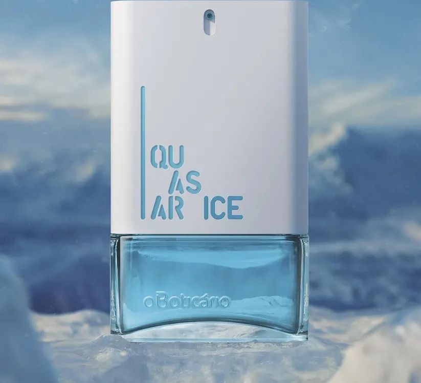 Quasar Ice O Boticário colônia - a novo fragrância Masculino 2021