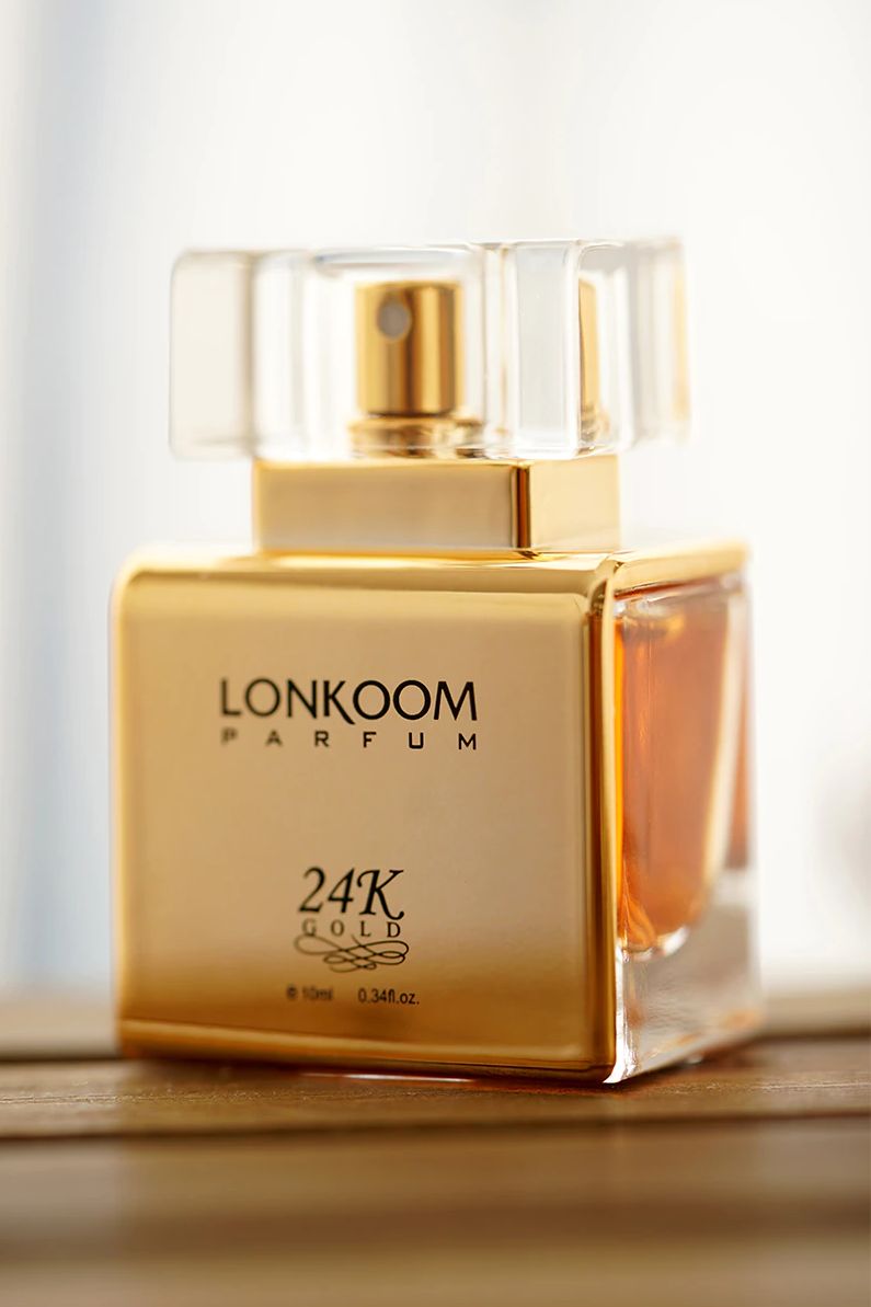 24K Pure Gold Lonkoom Parfum perfume a fragrance for women 2019