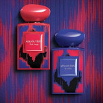 Armani Privé Ikat Bleu Ikat Rouge