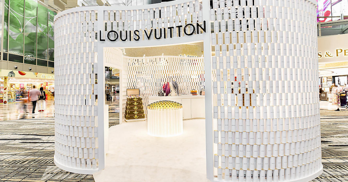 Louis Vuitton: Les Parfums Pop-Up At Changi Airport T3 - BAGAHOLICBOY
