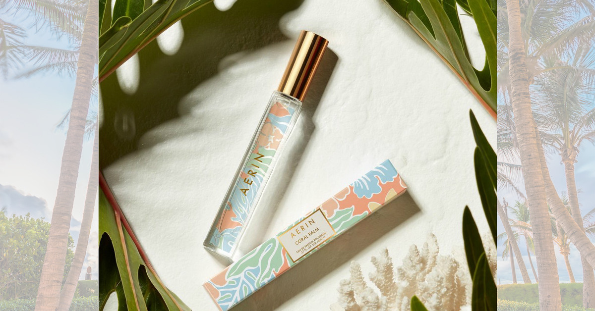 New Limited Edition Scent from Aerin Coral Palm New Fragrances