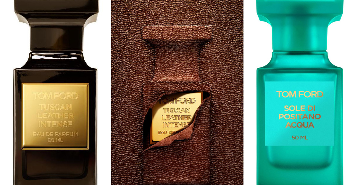 Tom Ford Tuscan Leather Intense and Sole di Positano Acqua ~ Niche Perfumery