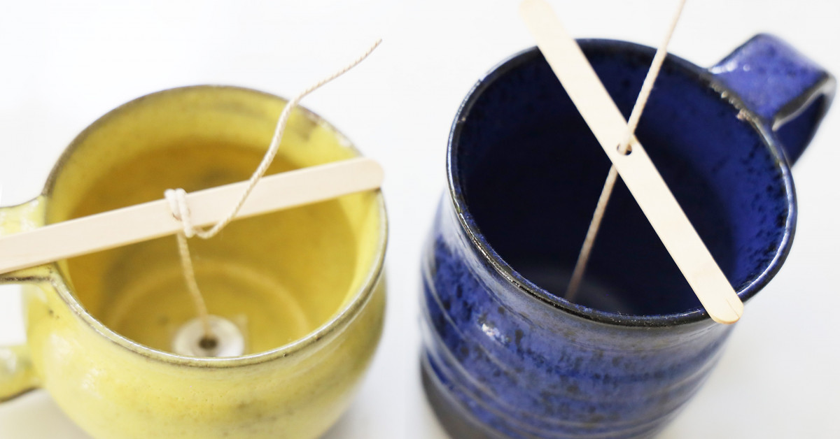 Americanmade Swedenstyle candles to make at home Siblings Scented Home & Garden