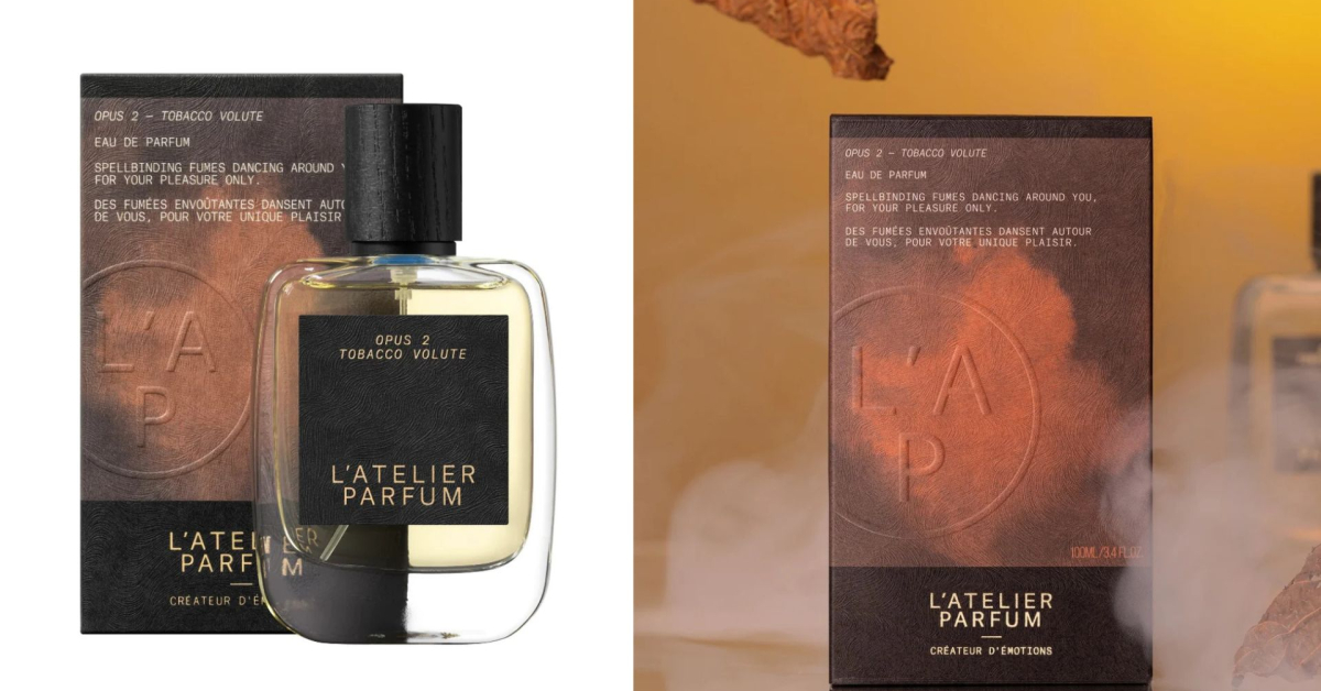 Atelier Parfum Tobacco Volute: Almond Batter Blackened With Squid Ink ~  Fragrance Reviews