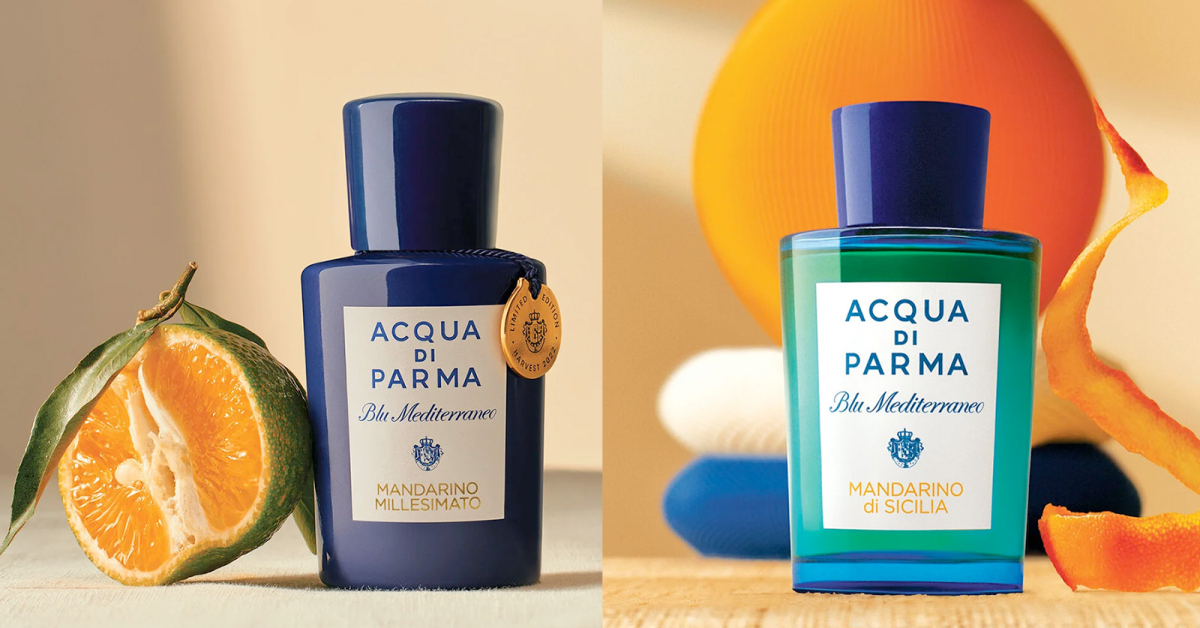 新品❤️AQUADIPARMA MANDARINO diSICILIA100ml Mandarino Di Sicilia Eau De Toilette - Blu Mediterraneo