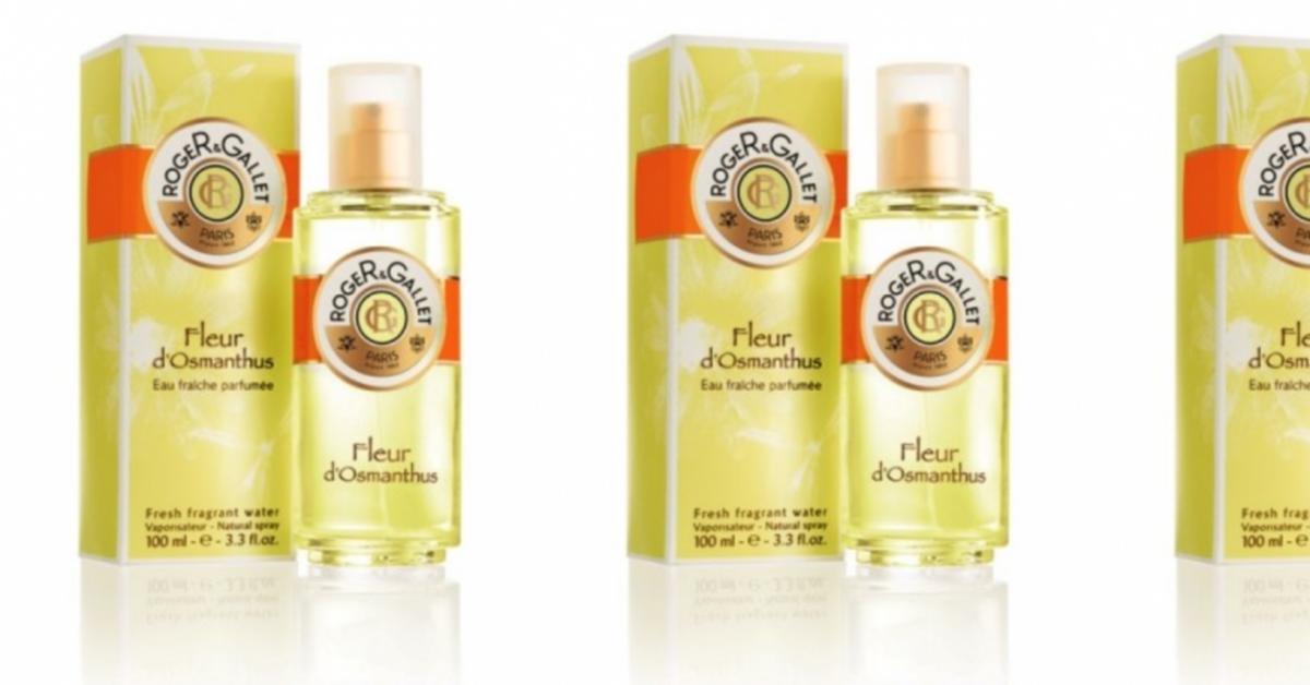 Roger Gallet Fleur d Osmanthus New Fragrances