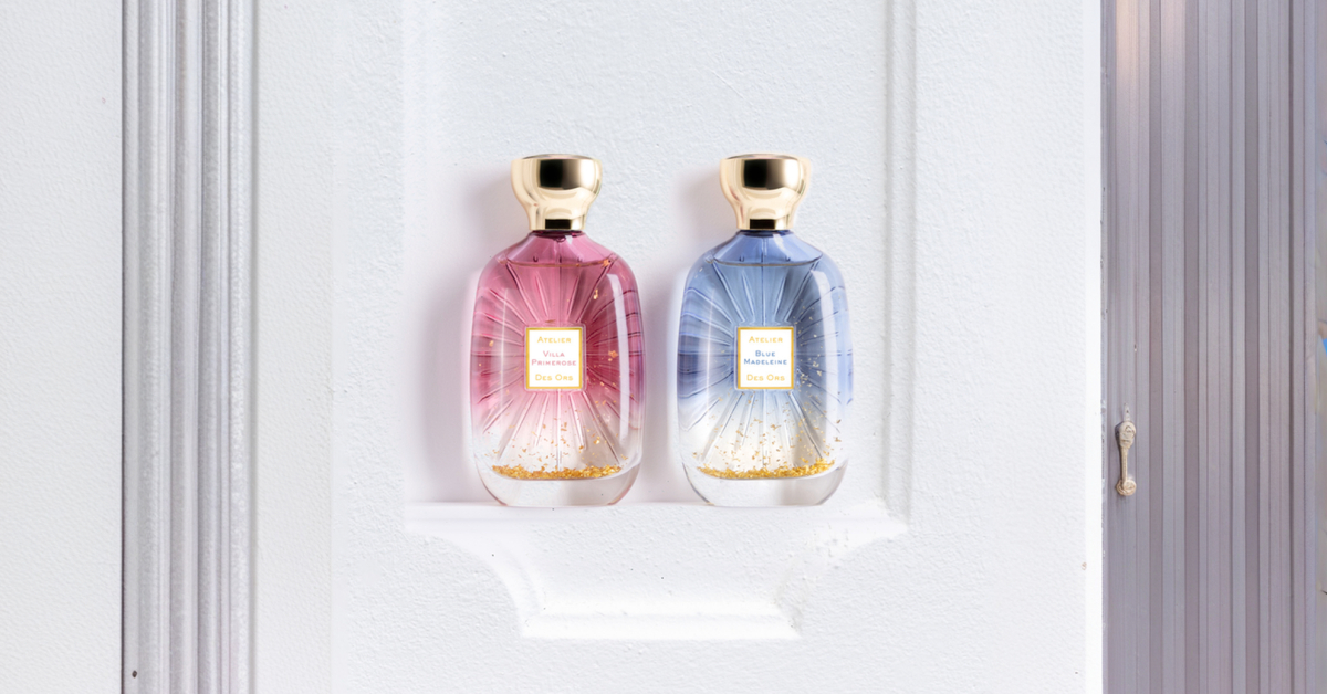 VILLA PRIMEROSE & BLUE MADELEINE Atelier des Ors: Pink & Blue 