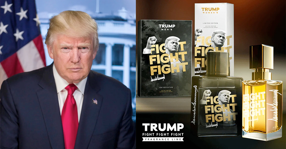 FIGHT FIGHT FIGHT Fragrance Limited Edition Duo by PRESIDENT TRUMP ...