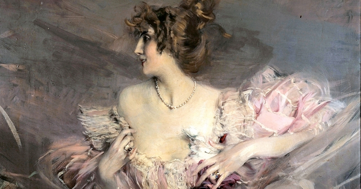 Jean Patou: Four Stages of Love ~ Columns